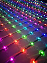 Flexible Hanging LED Mesh Curtain Color Changing 0.04 lb Portable Easy To Install